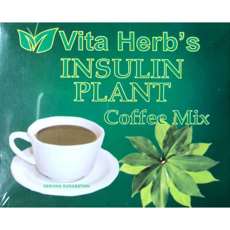 INSULIN PLANT COFFEE MIX BY VITA HERBS Lazada PH