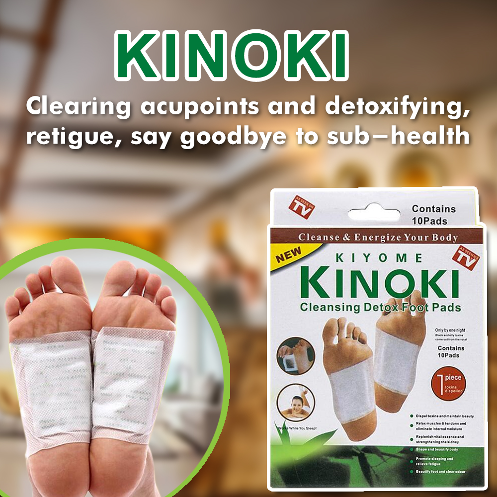kinoki detox foot pads how to use)