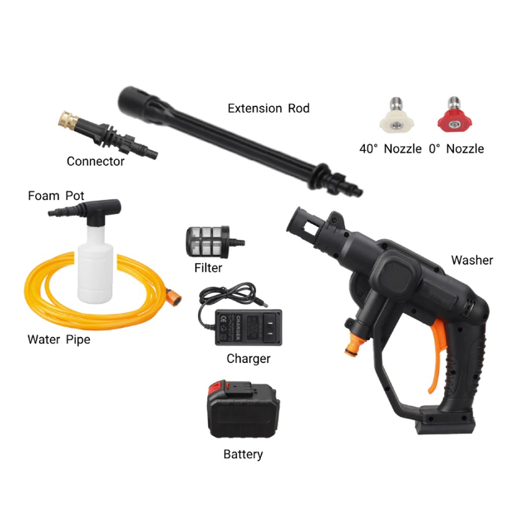 Makita Portable pressure washer Cordless High Pressure Power Spray