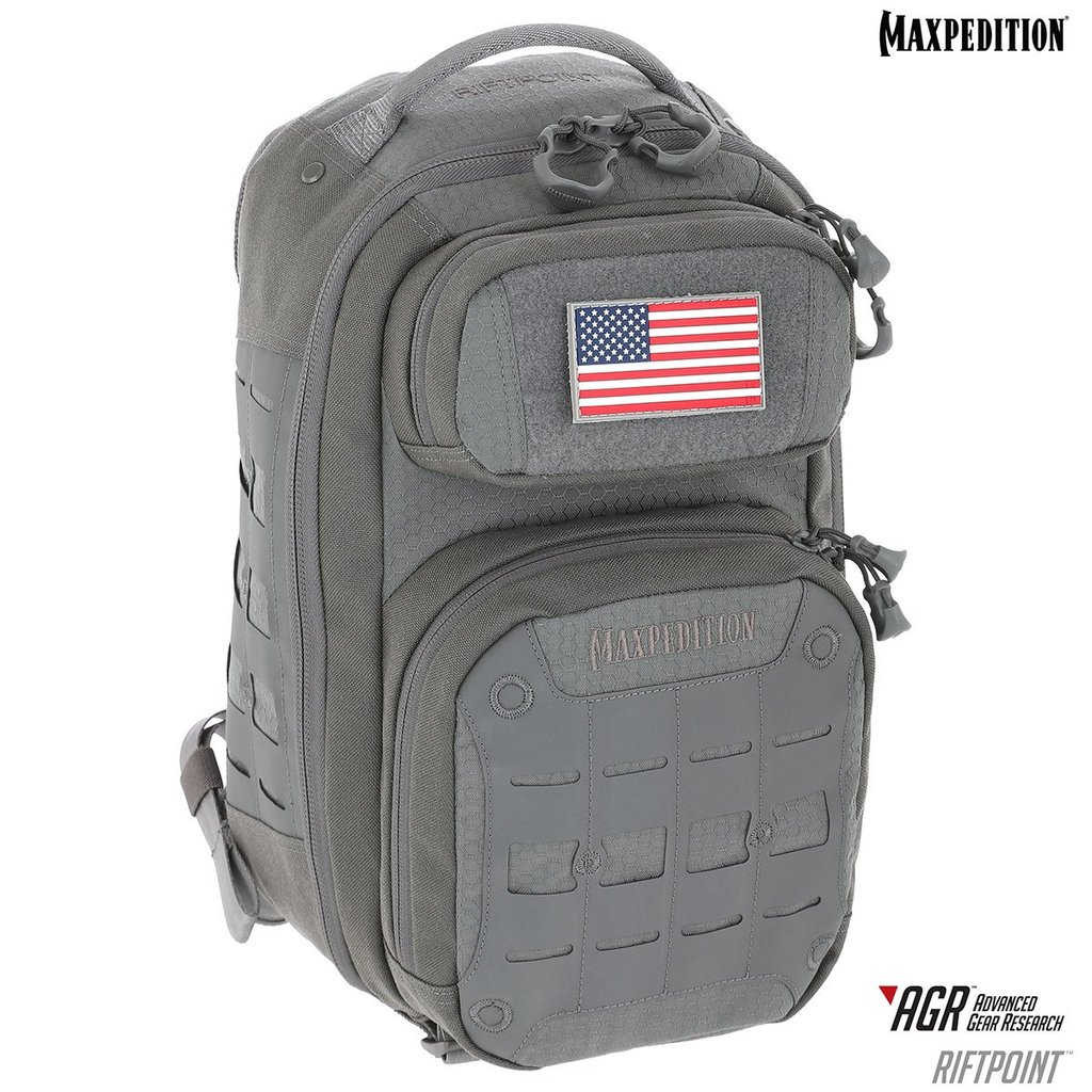 Maxpedition Riftpoint CCW-Enabled Backpack 15L Gray 15L Nylon