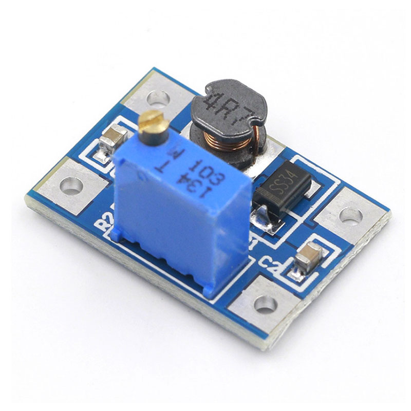 DC-DC boost converter 2A SX1308 2-24V to 2-28V boost adjustable power module