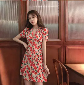 button down polo dress