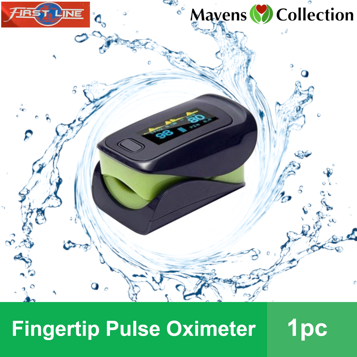 First Line Fingertip Pulse Oximeter by MAVENS COLLECTION Lazada PH