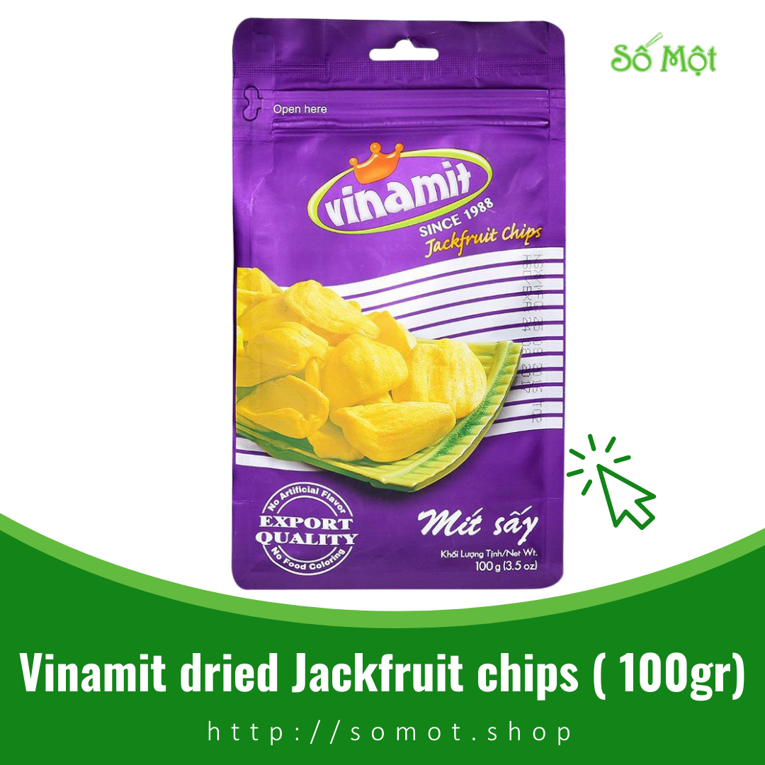 Vinamit dried Jackfruit chips ( 100gr) Lazada PH