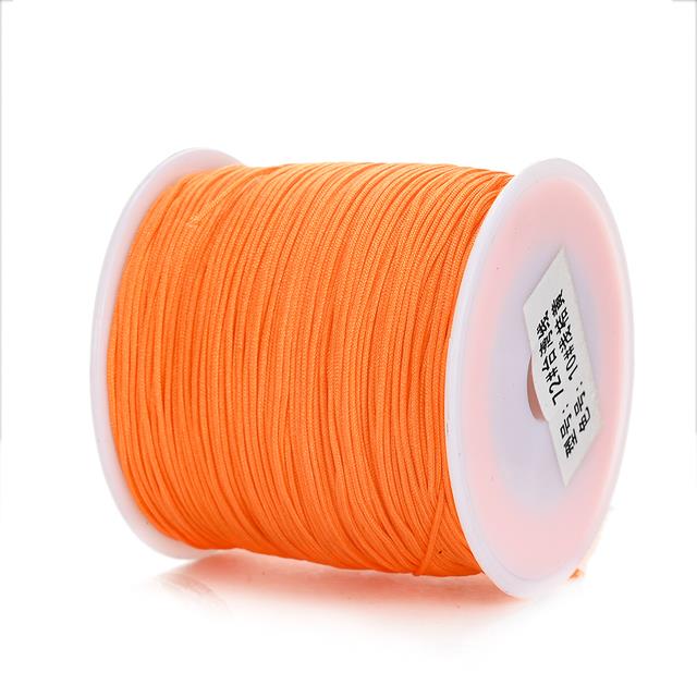 0.4 0.8 mm Nylon Cord Beading Threads Chinese Knot Macrame Cord Rope for  Bracelets DIY Making Jewelry Craft Braided String Rope