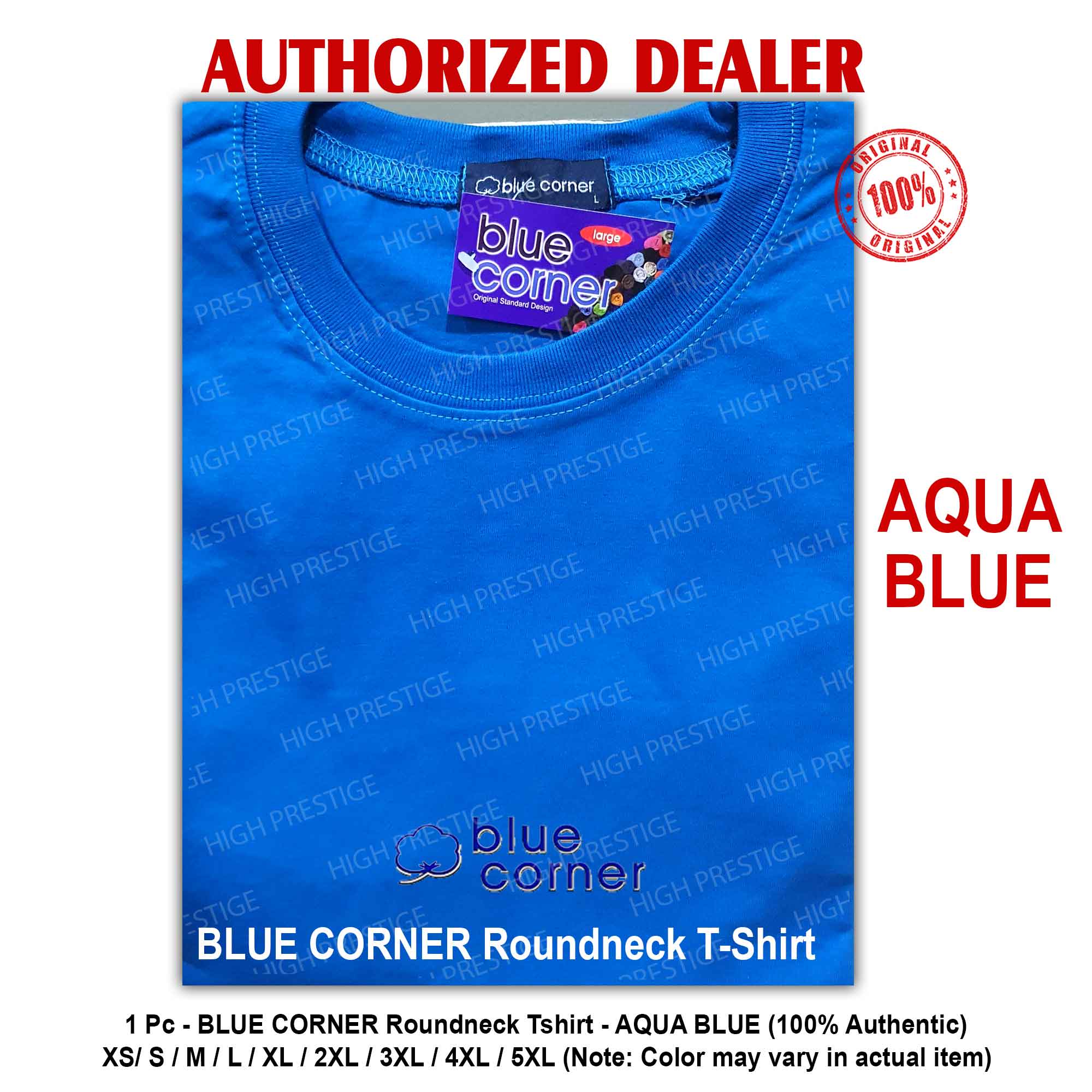 aqua blue color t shirt