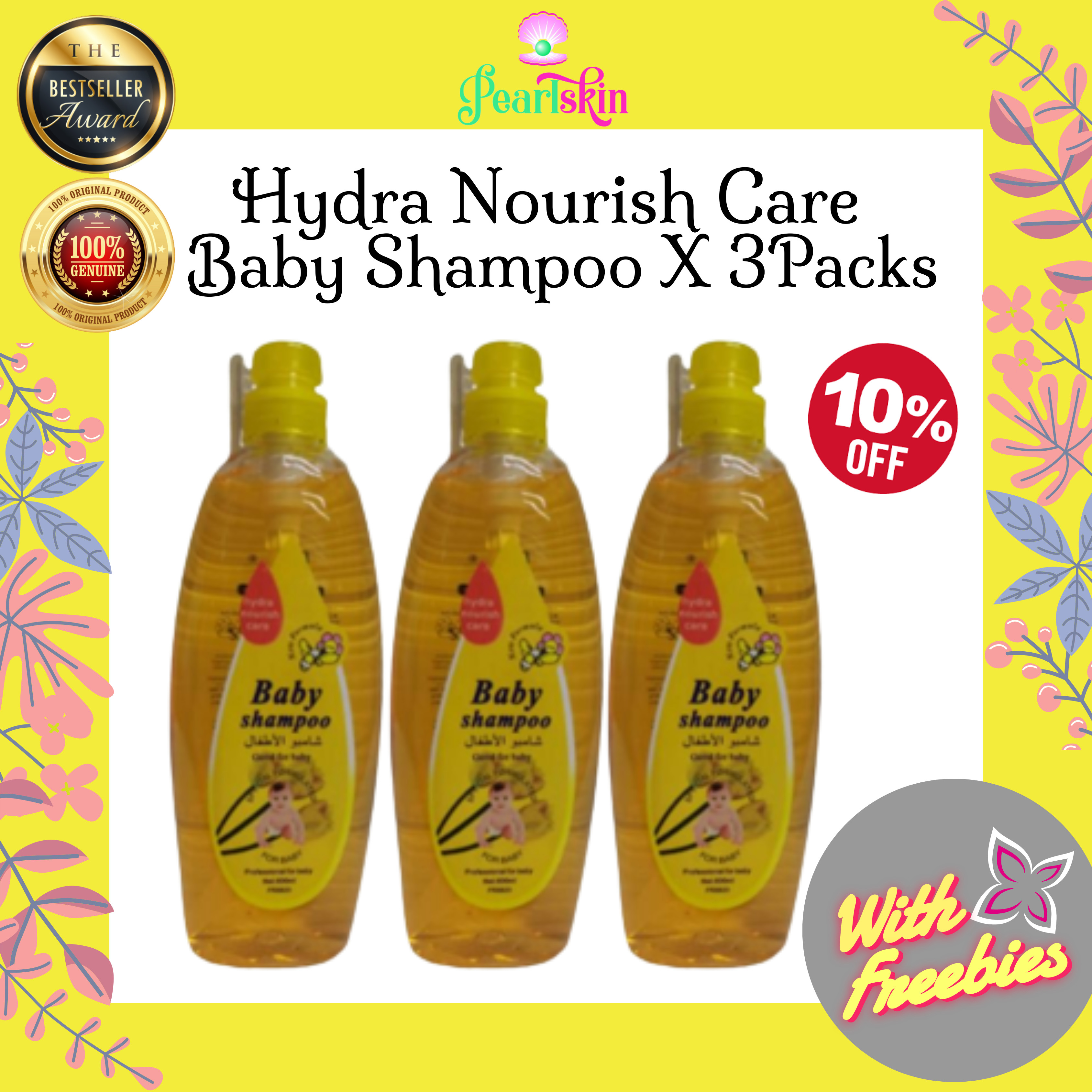 PEARL SKIN Baby Shampoo Good for baby 800ml Lazada PH