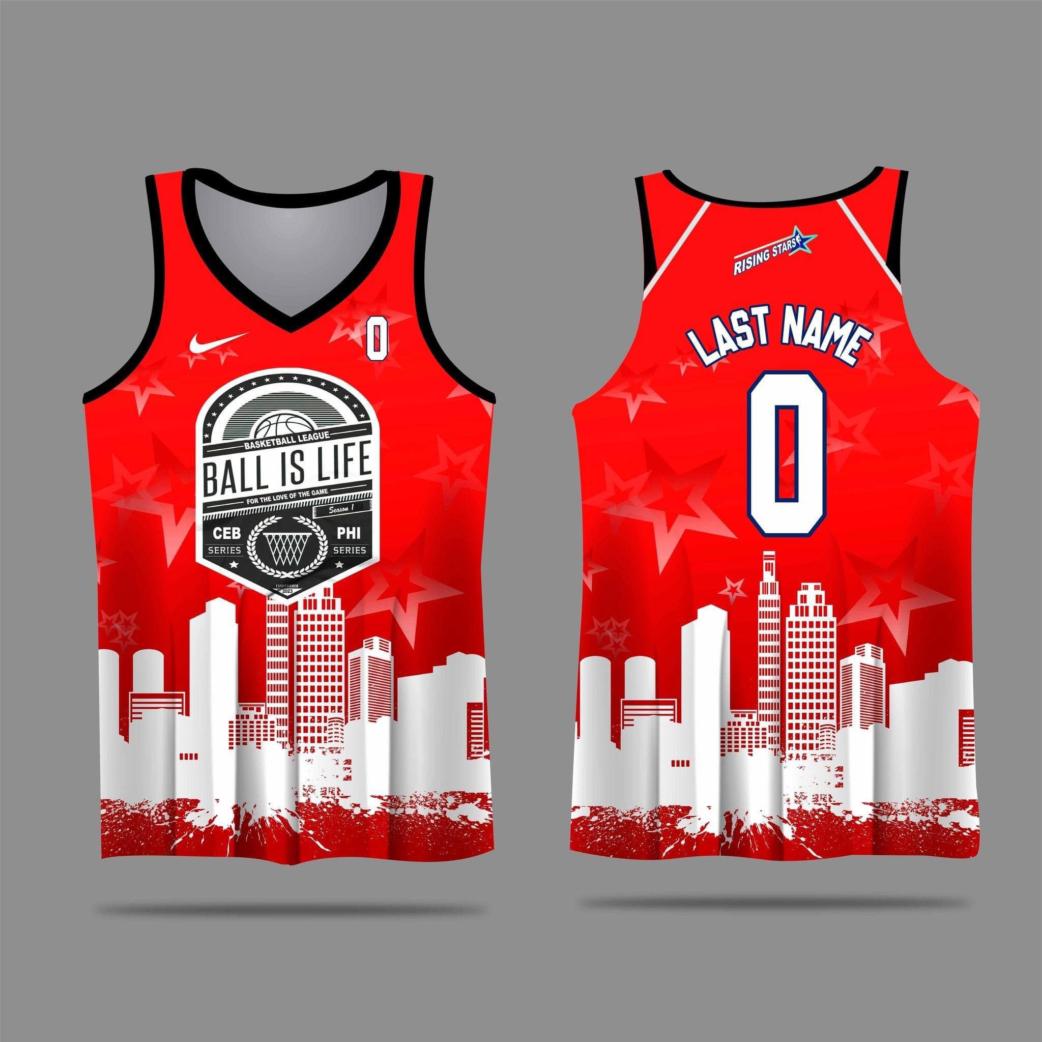 BALL IS LIFE 01 BASKETBALL JERSEY FULL SUBLIMATION HIGH QUALITY FABRICS ...