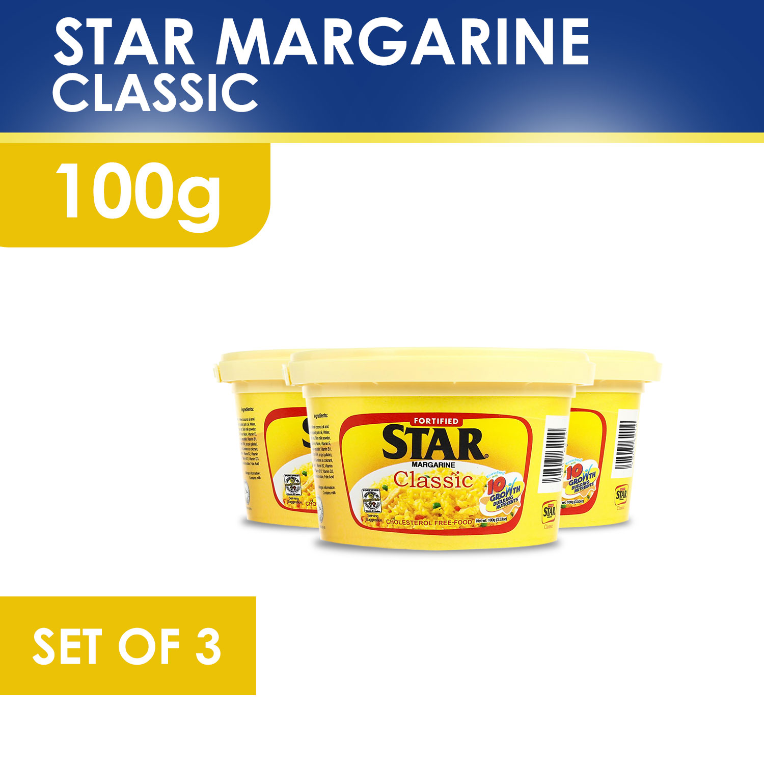 Star Margarine Classic (100g) Set of 3 Lazada PH