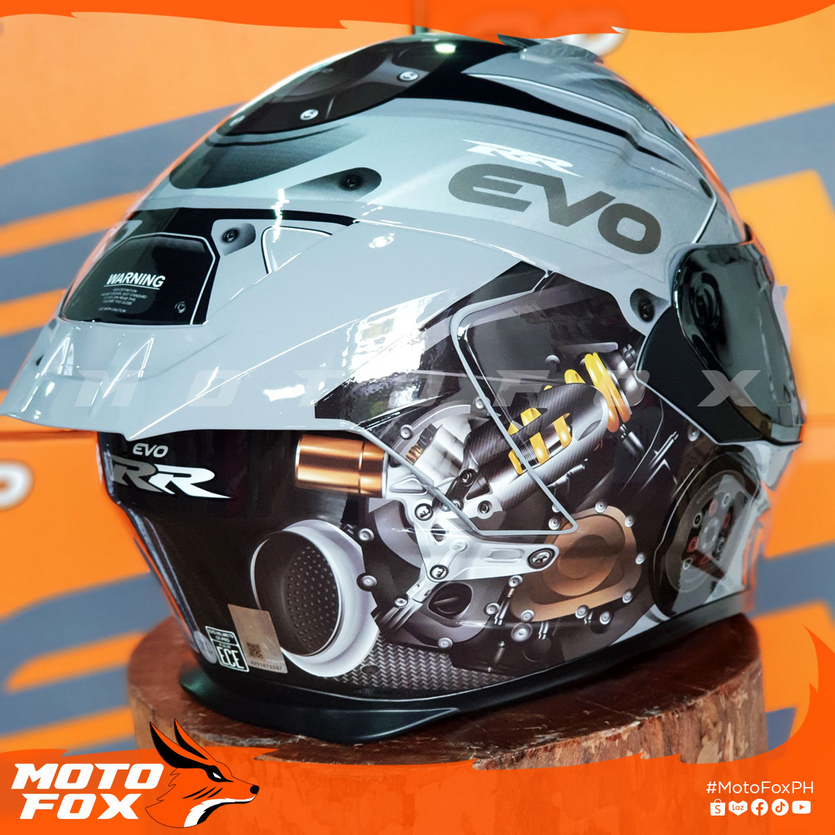 Hyperion Xr03 Evo RARE ITEM EVO GT-Pro RR FF Full Face Helmet
