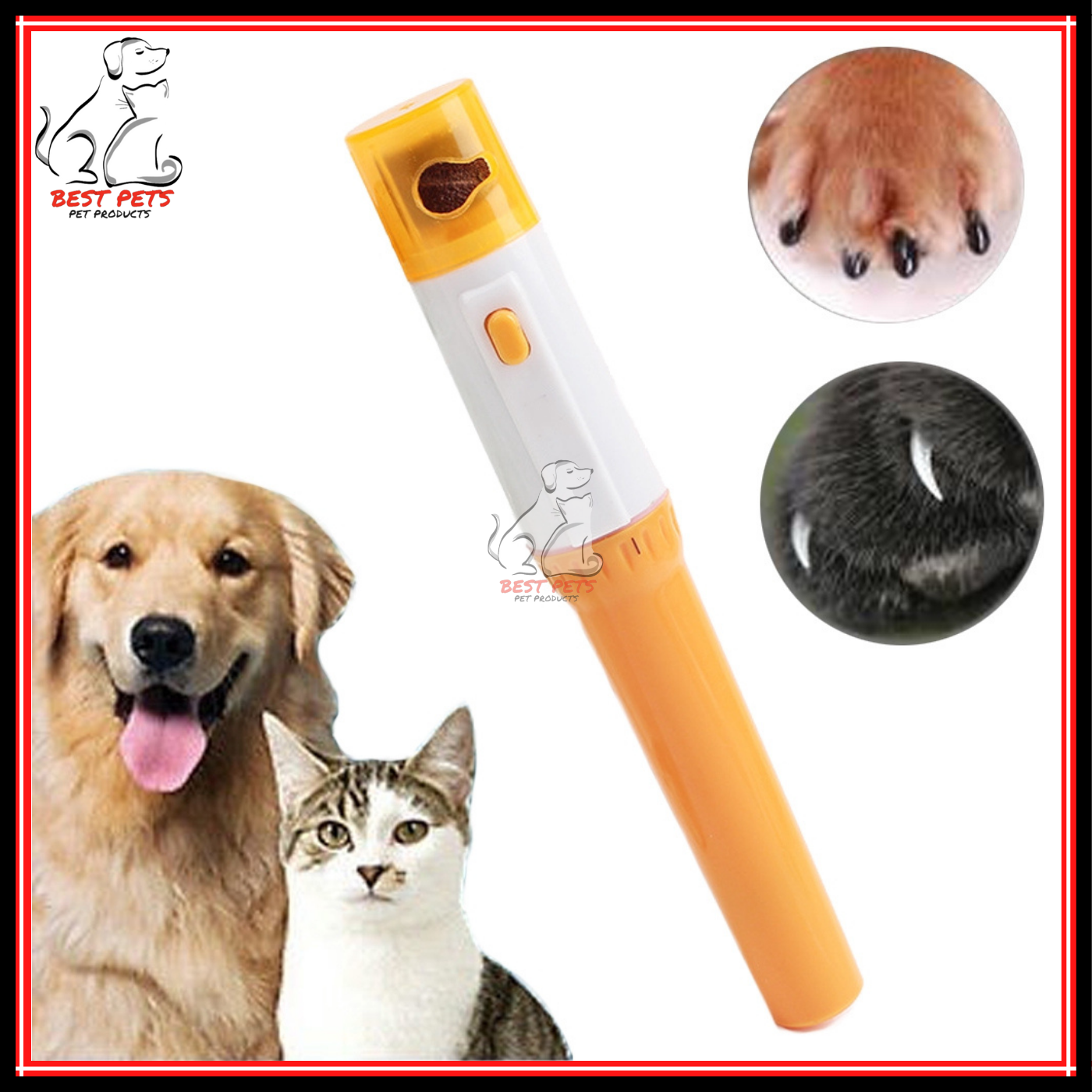 Dog electric nail clippers pet paw grooming set manicure B PETS Lazada PH