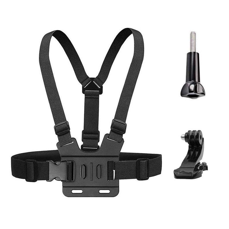 SHOOT Action Camera Accessory Kit Included Head Strap Mount Chest Belt - View #3