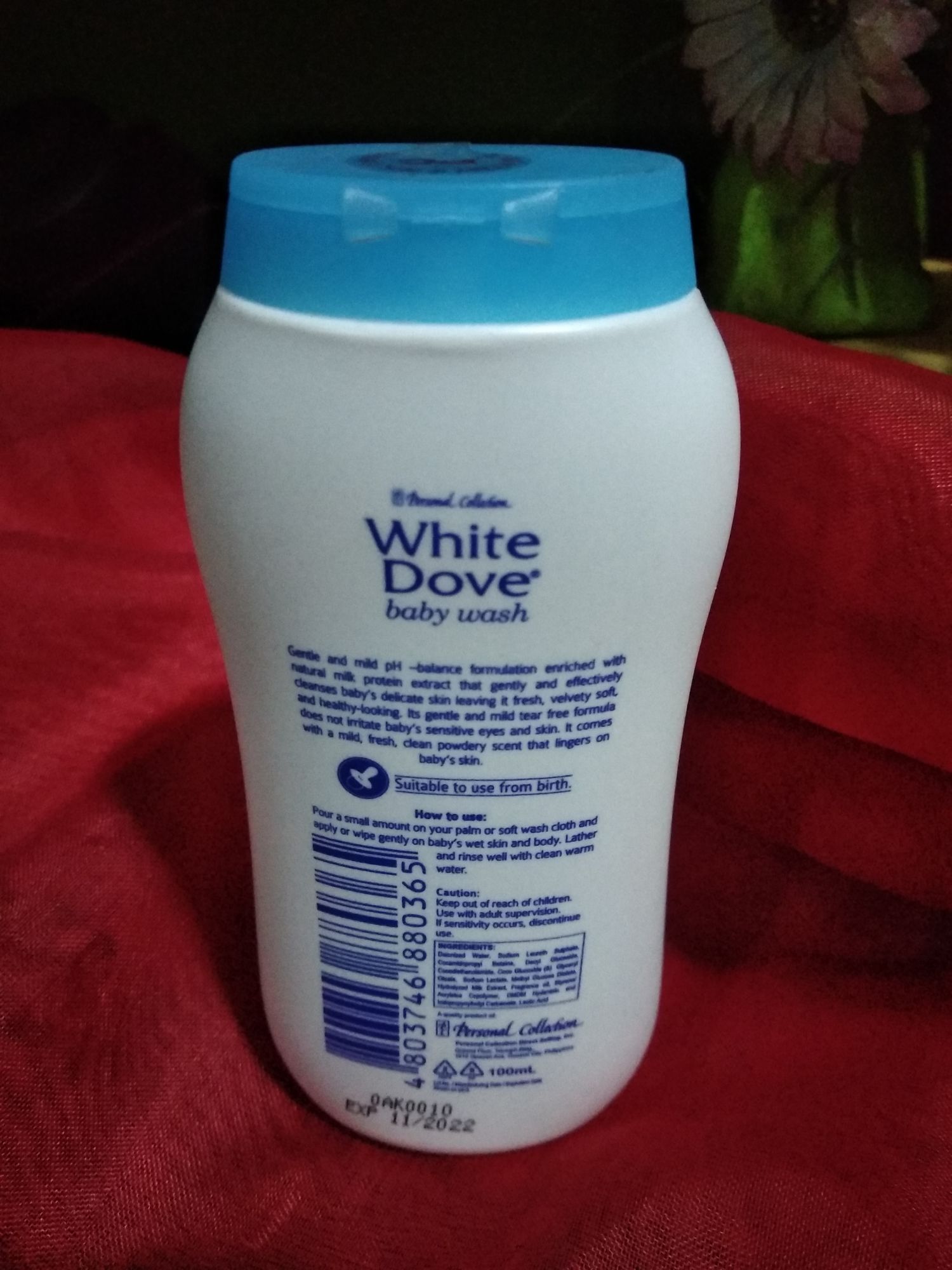 White Dove Baby Wash 100ml Lazada PH