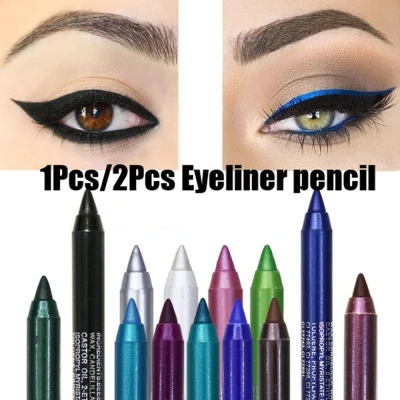 AAbeauty DNM Blingirls Color Eyeliner Pen Pearl Eye Shadow Pen Waterproof and Sweat is Not Blooming Eye Eyeliner Cosmetic Quick Dry and Colorful, Super Pigmented
