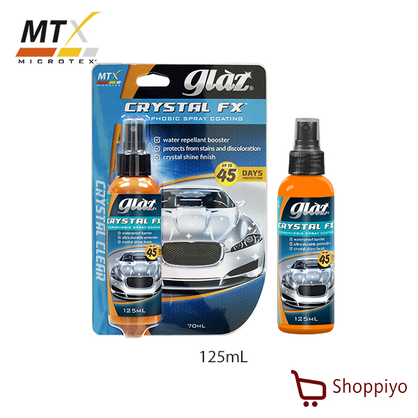 GLAZ CRYSTAL FX Hydrophobic Spray Coating Melaka, Malaysia Supplier,  Suppliers, Supply, Supplies