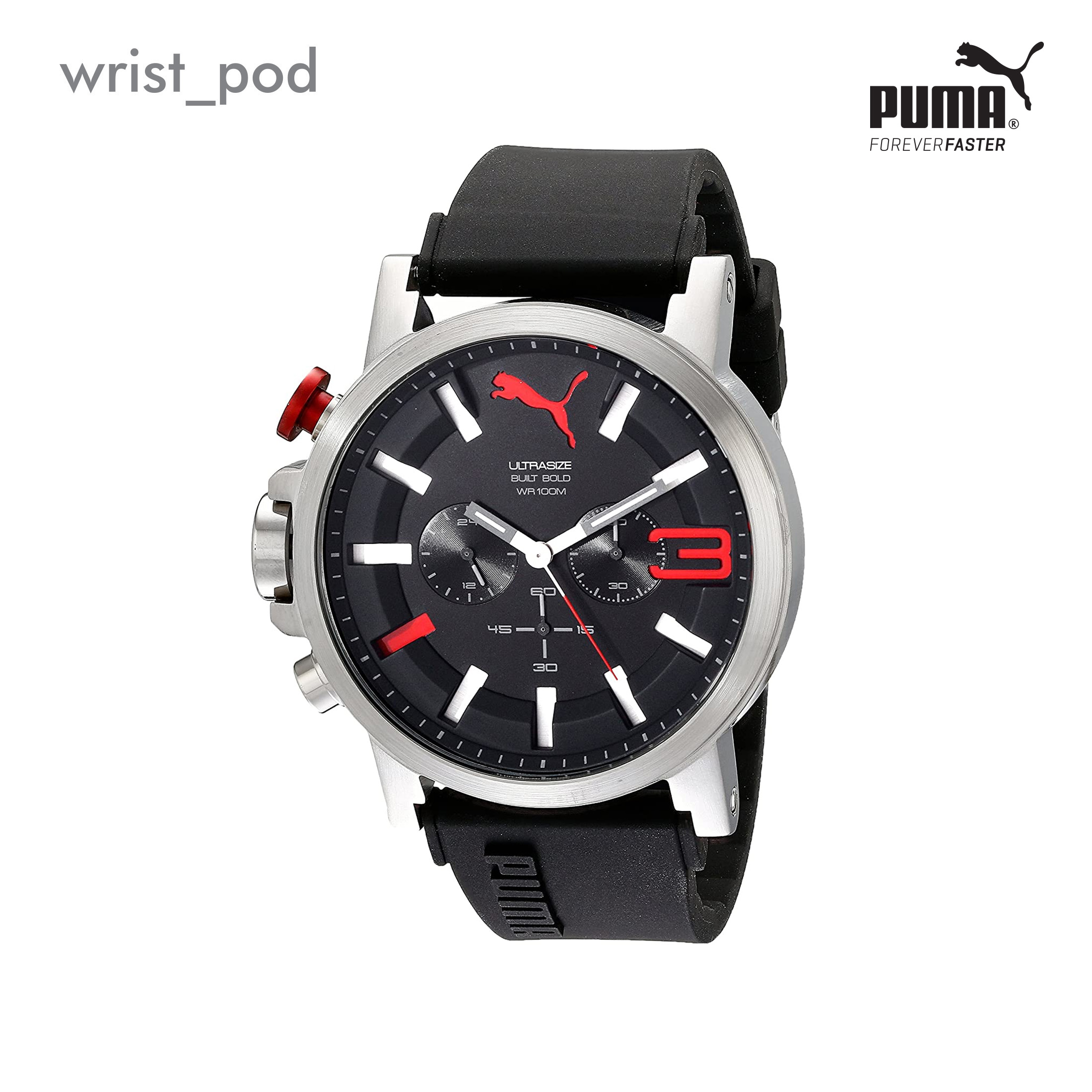 relógio puma ultrasize built bold