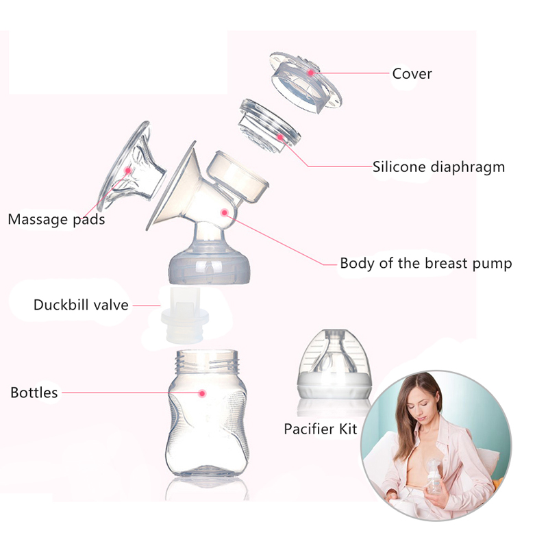 Dòng Chảy Ngược Silicon Màu Trơn Để Bảo Vệ Máy Hút Sữa Phụ Kiện Mỏ Vịt Cho Van Cho Máy Hút Sữa Bằng Tay Chạy Điện