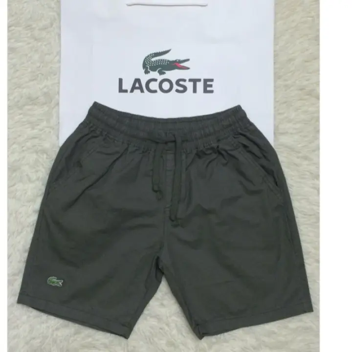 mens lacoste shorts sale