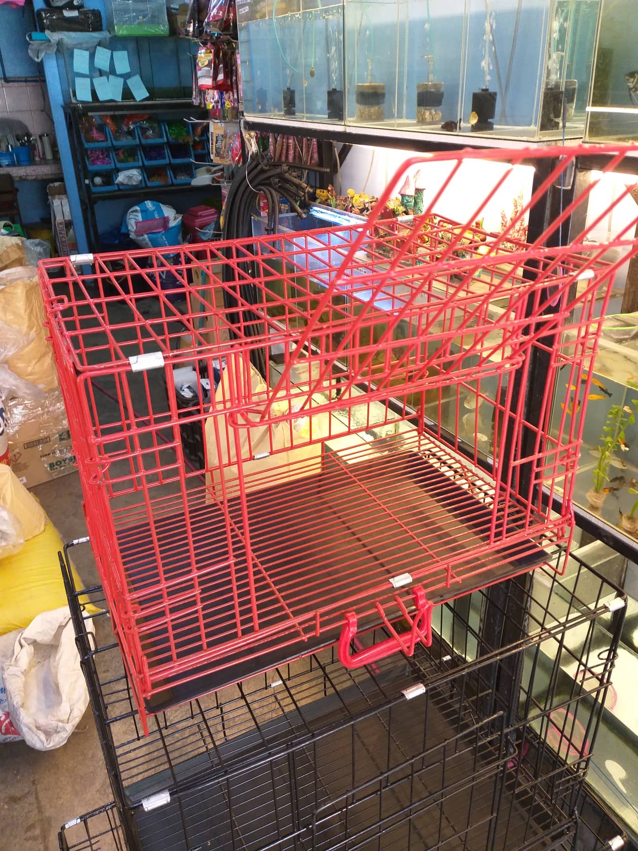 Collapsible Dog Cage Pet Cage Cat Cage Medium Large XL size Lazada PH