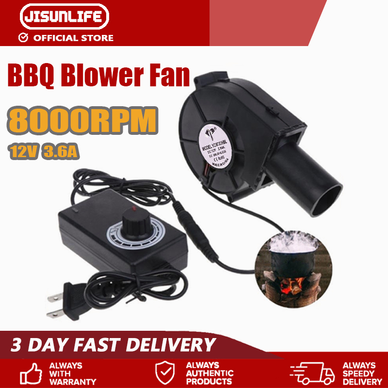 JISUNLIFE Portable Cooking Blower kalan BBQ Blower Fan For kalan Use
