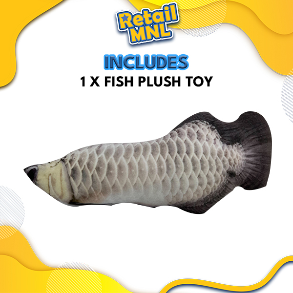 Retailmnl Interactive Toy Rechargeable Floppy Moving Realistic Wiggle