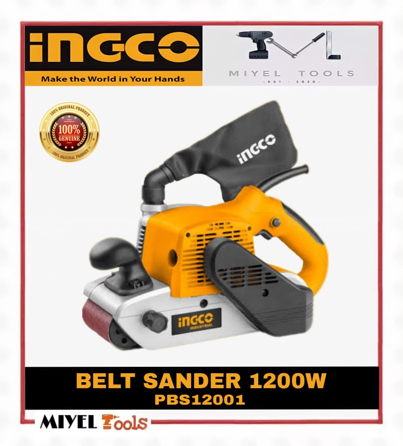 INGCO Belt Sander 1200W (PBS12001) Lazada PH