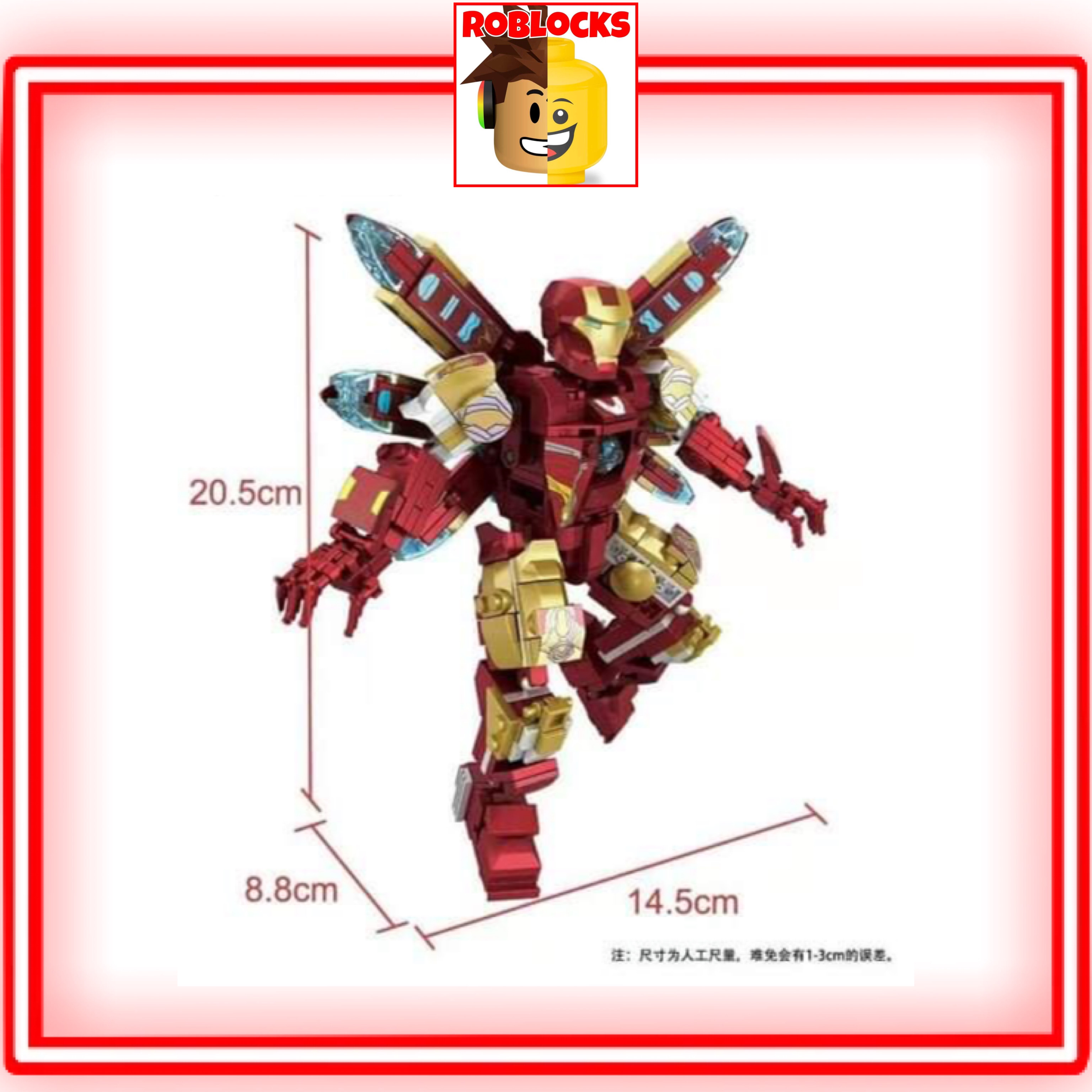 lego iron man lazada