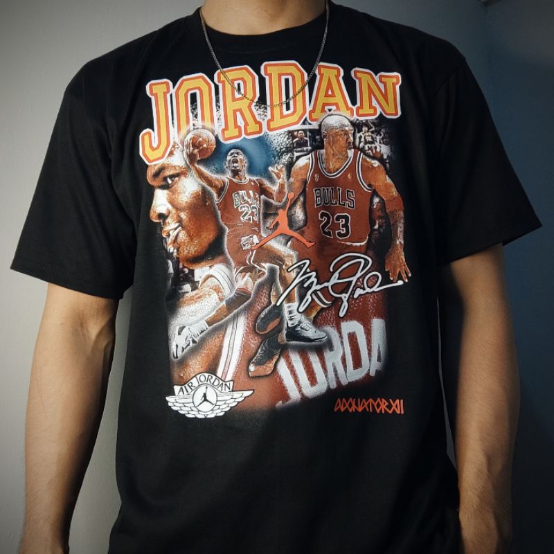 Michael Jordan Vintage Bootleg Style - AXII Original Designer Shirt ...