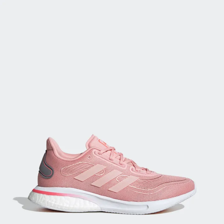 womens pink adidas running shoes