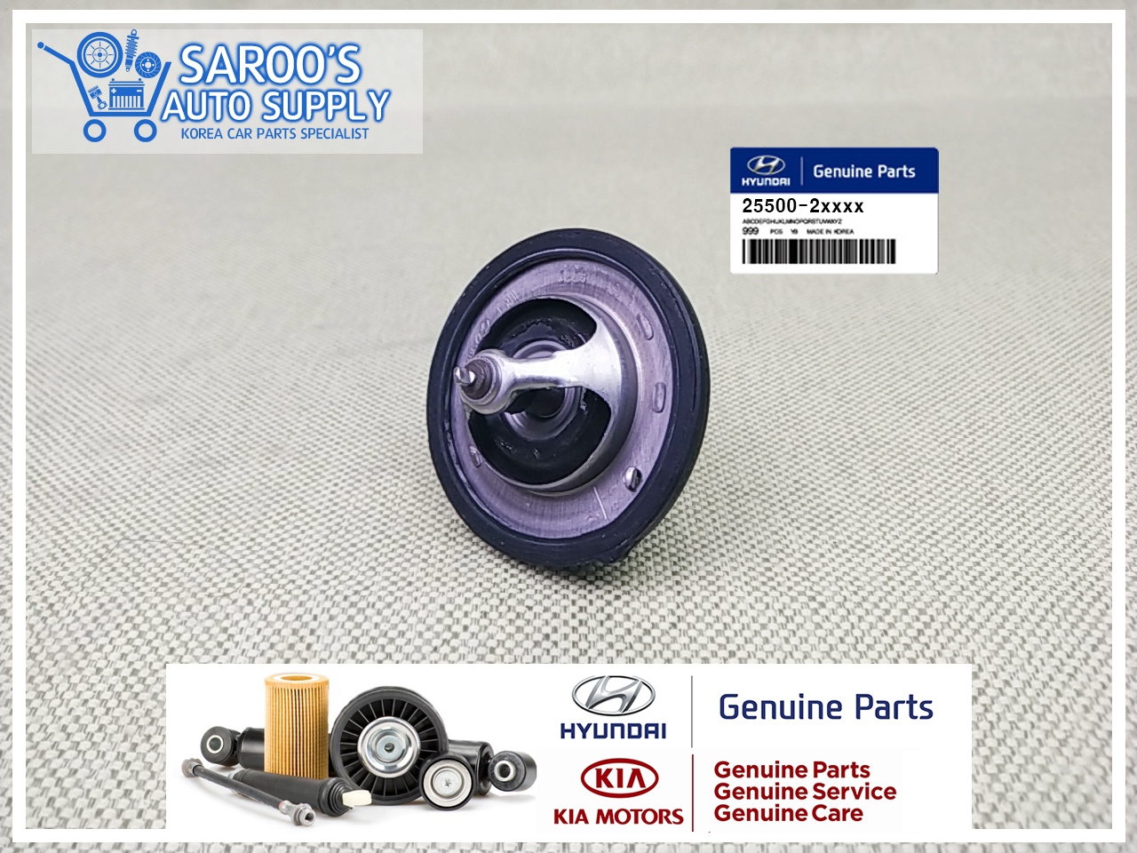 Thermostat For Hyundai Accent , CRDI , 20082018 , (90°) 255002A100