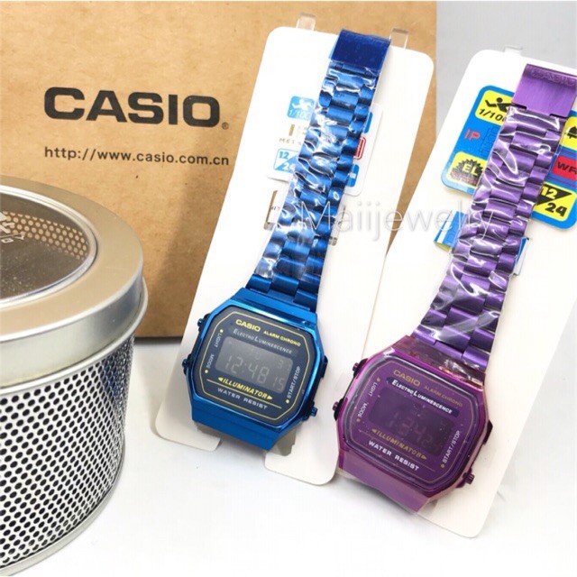 casio vintage violet