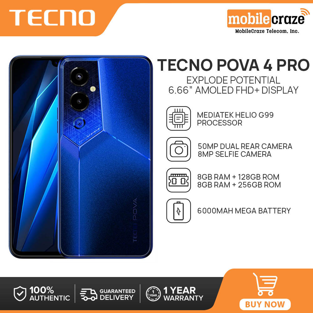 tecno pova 4 helio g99