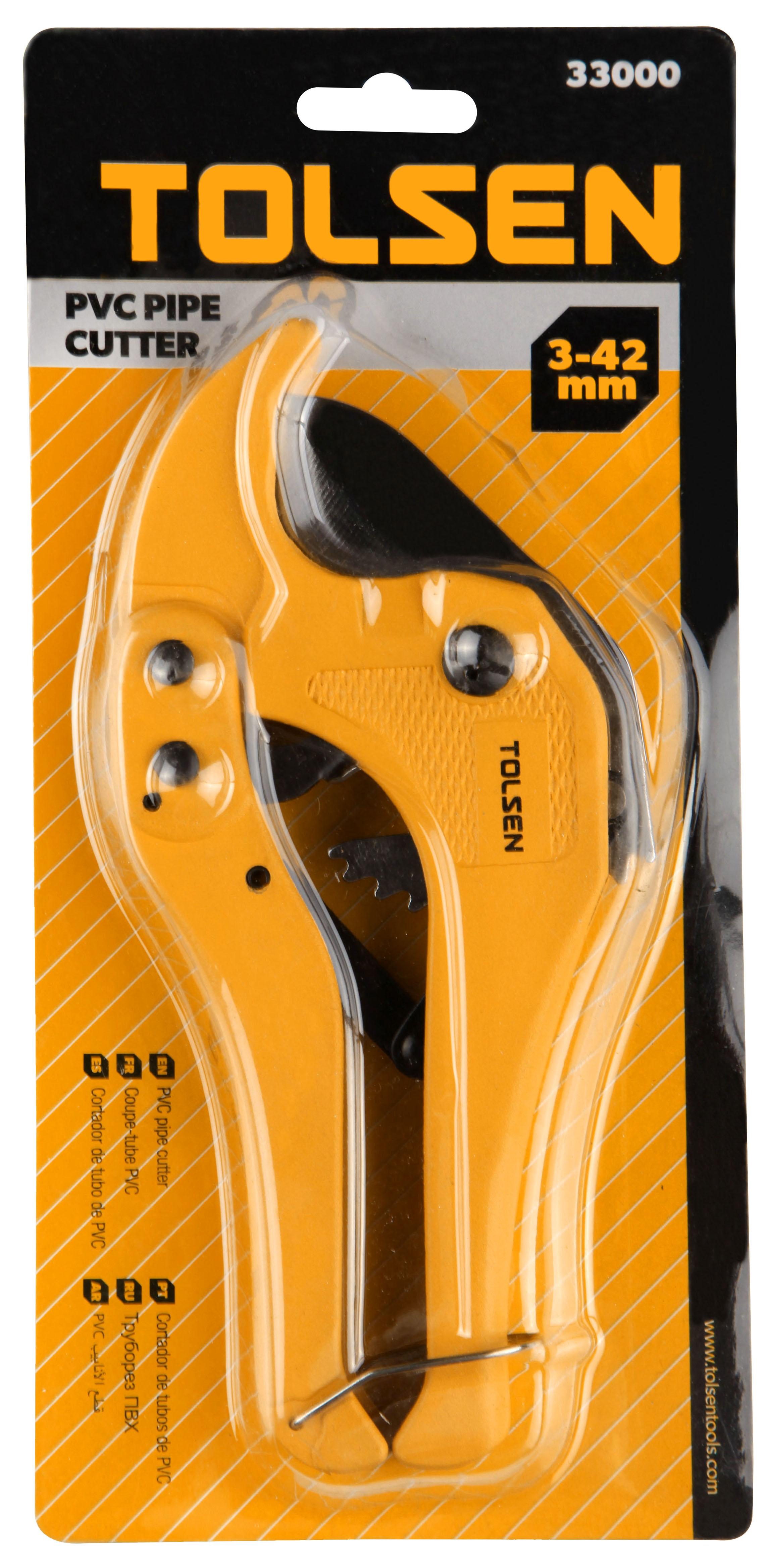 Tolsen PVC Pipe Cutter (200mm, 8 ) Aluminium Body 33000 review and price