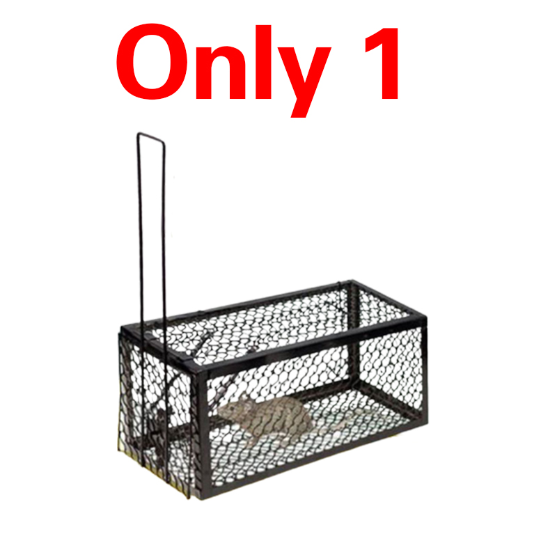 1Pc Effective Rat Trap Cage Small Animal Pest Rodent Mouse Bait Catch Cage  27*14*12cm