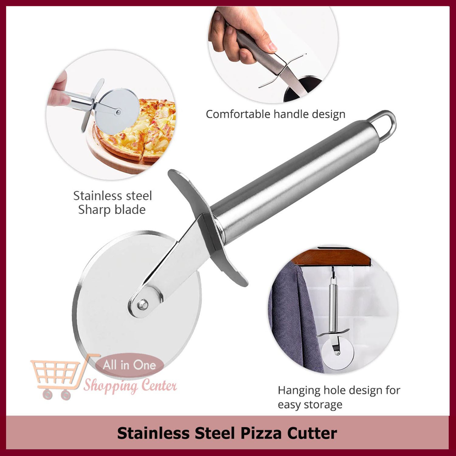 PizzaWheels Stainless Steel Pizza Cutter Diameter 6.5 CM Knife For Cut Pizza  Tools Kitchen Accessories Pizza Tools From Tizohomeinternation, $7.04