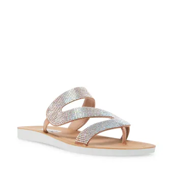 steve madden sandals with diamonds
