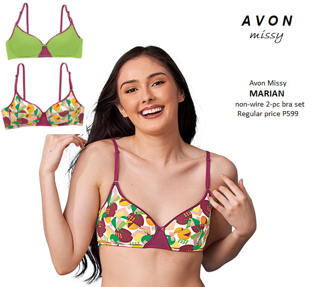 Avon Missy MARIAN non-wire 2-pc brassiere set