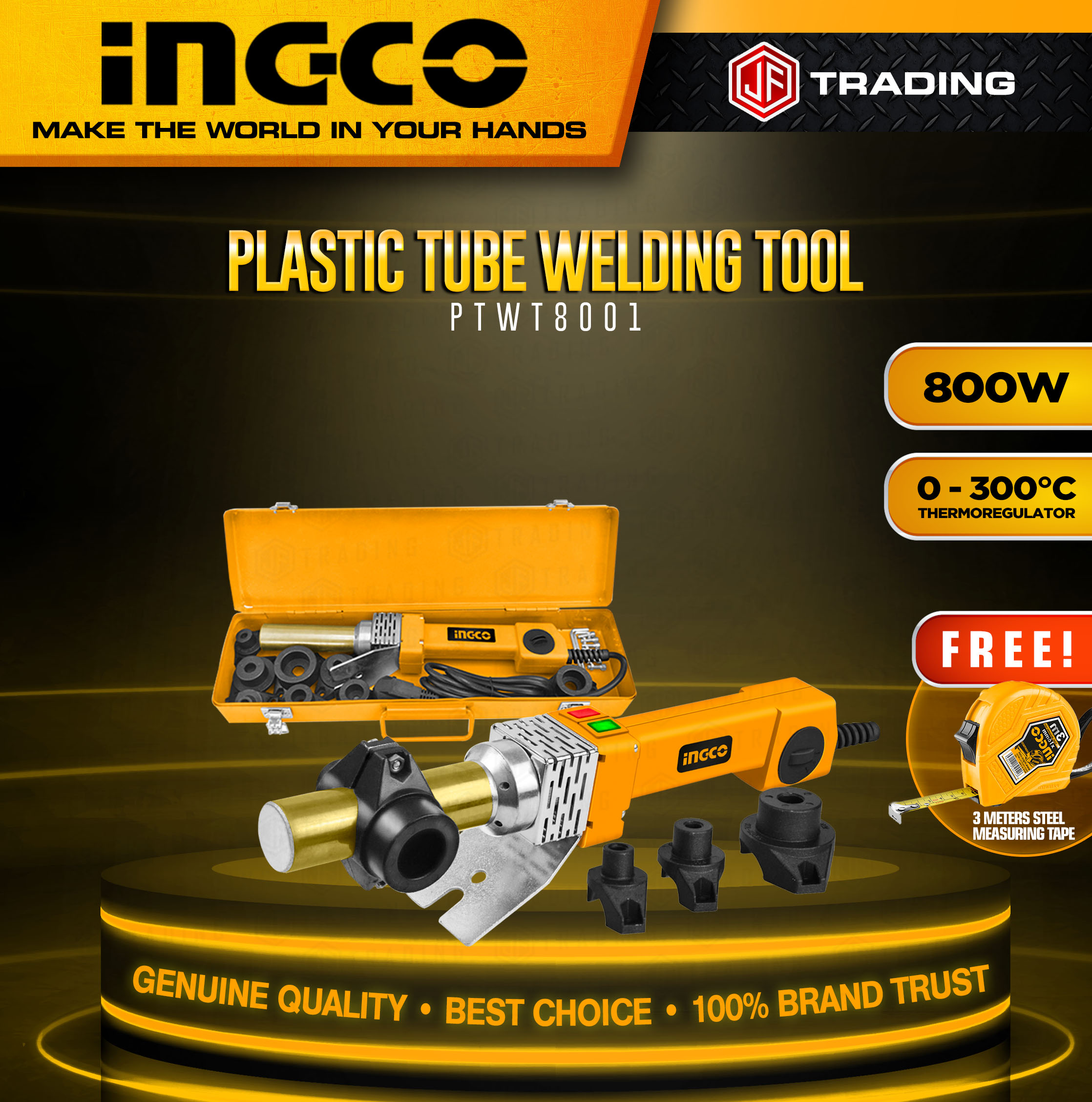 INGCO Plastic Tube Welding Tool PTWT8001 800W ♦JF TRADING♦ | Lazada PH