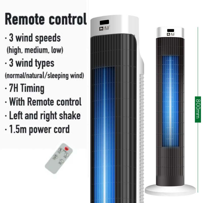 Tower Fan Bladeless Fan Home Air Cooling Electric Fan Air Volume