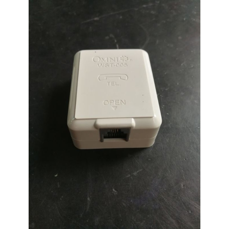 （New product） Omni Telephone Outlet Box 1 Line / 2 Lines WST005 ; WDT