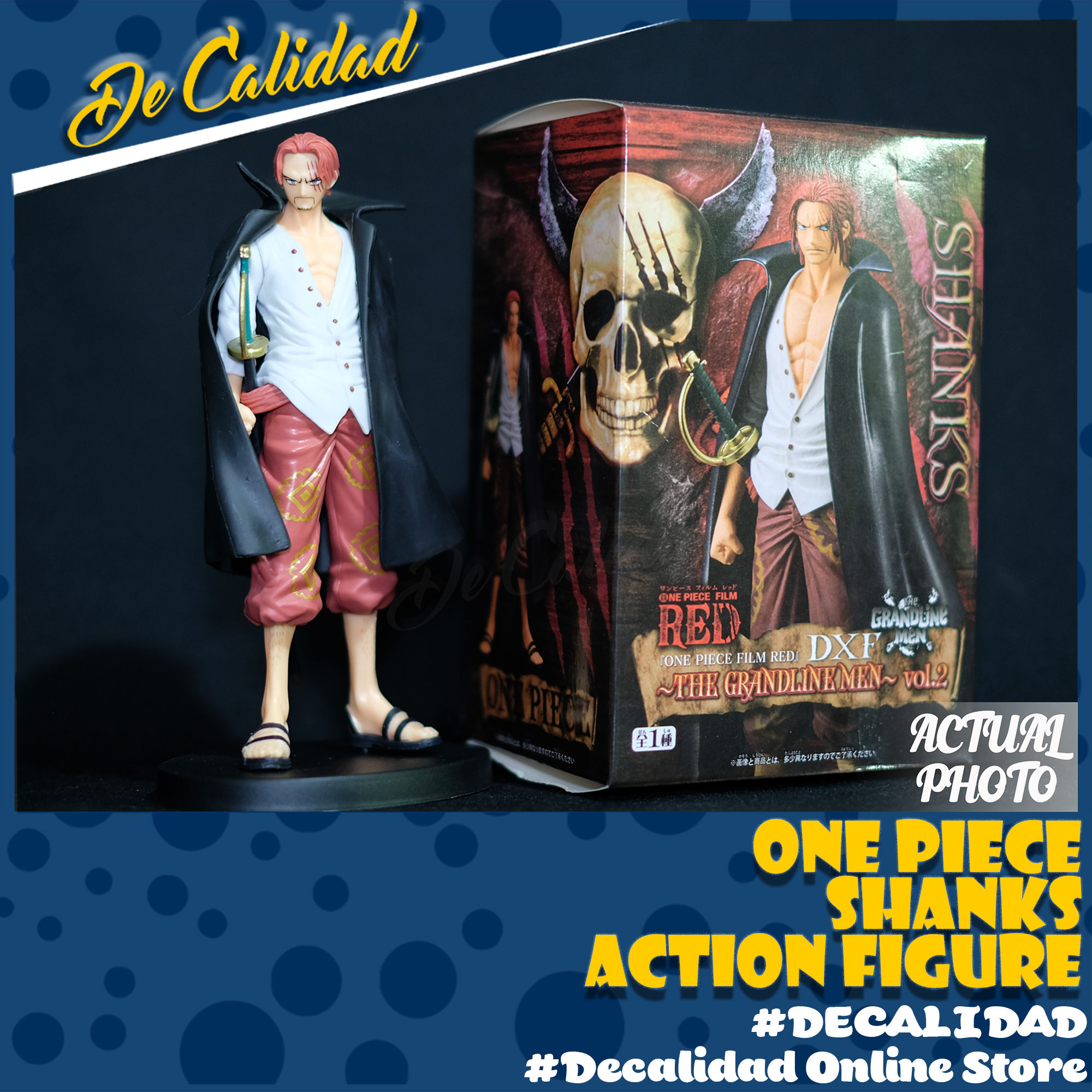 One Piece Film Red Shanks Action Figure Lazada PH