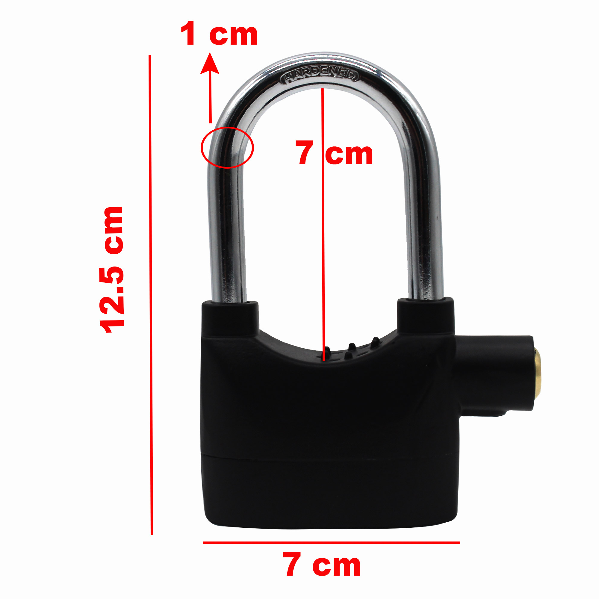 long shank padlock