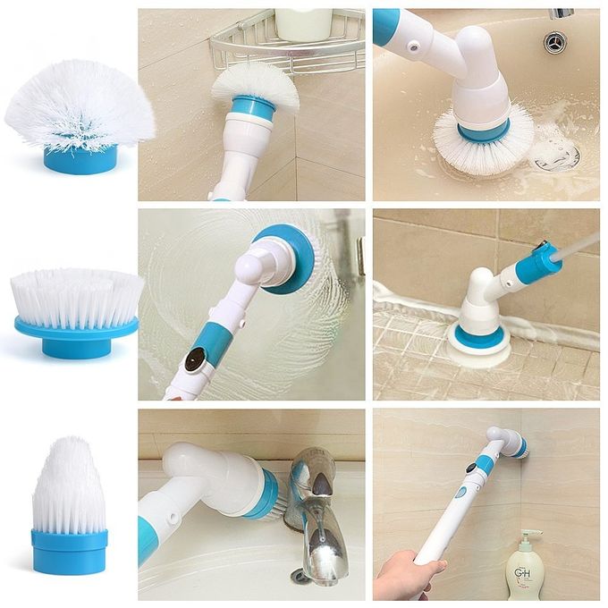 automatic bathroom cleaning brush