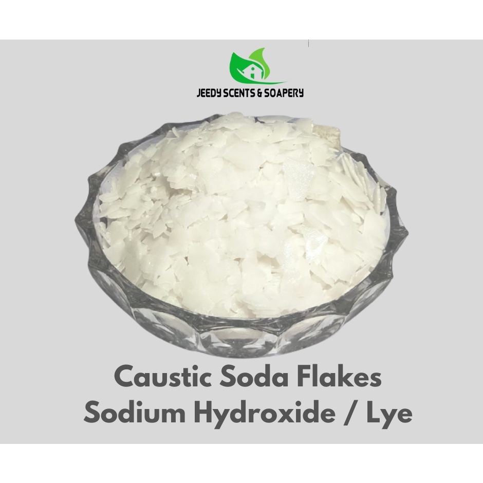 Cleaning supplies LT Caustic Soda Flakes NaOH Sodium Hydroxide / Lye 1