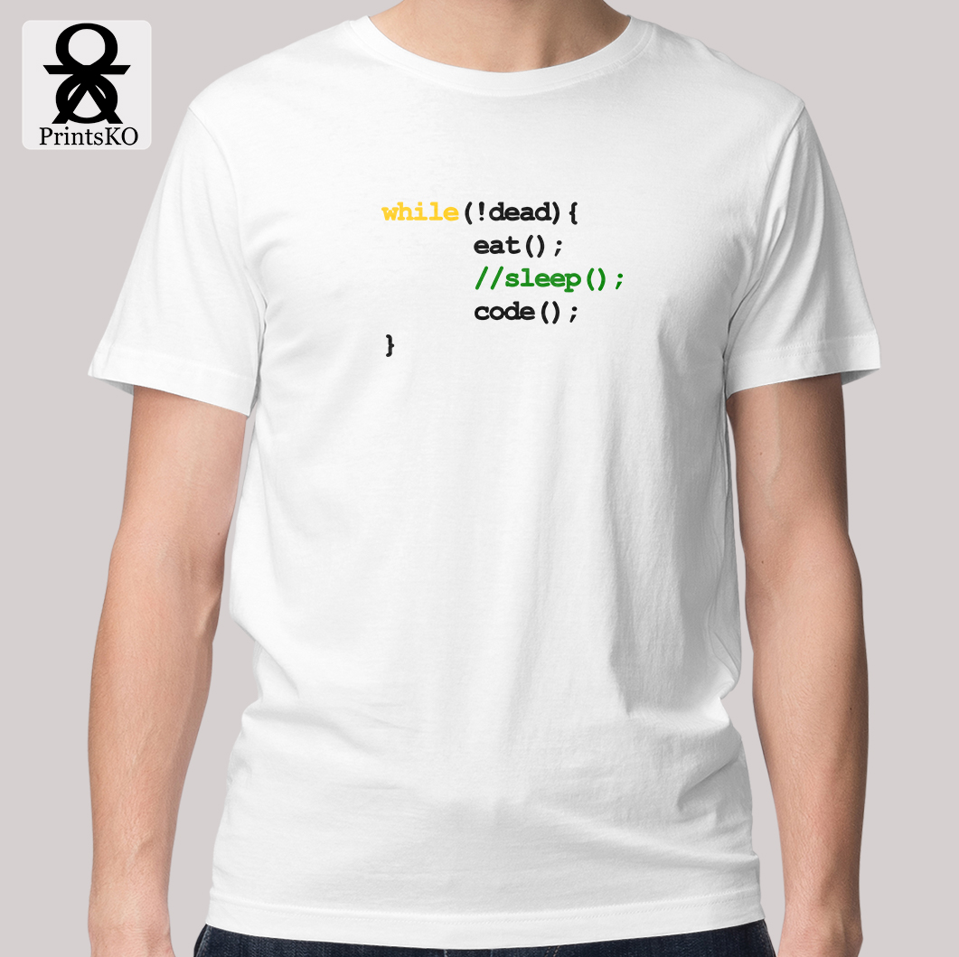 ShirtsKO with Programmer - While !dead Design | Lazada PH
