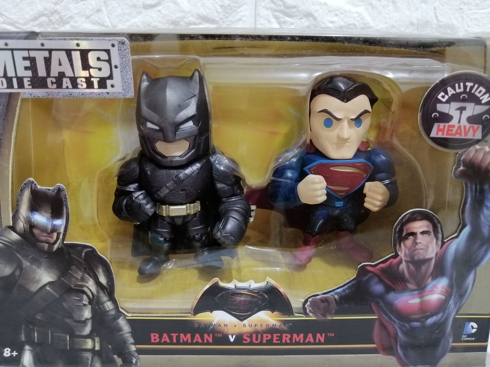 Jada Toys Metal Die Cast Batman V Superman Twin Pack M9 Metals Collectible  Figure | Lazada PH