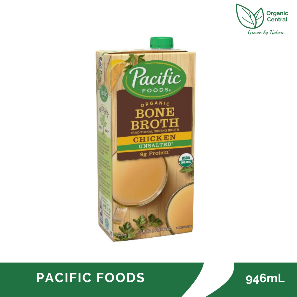 Pacific Foods Organic Bone Broth Chicken Unsalted 946ml Lazada Ph