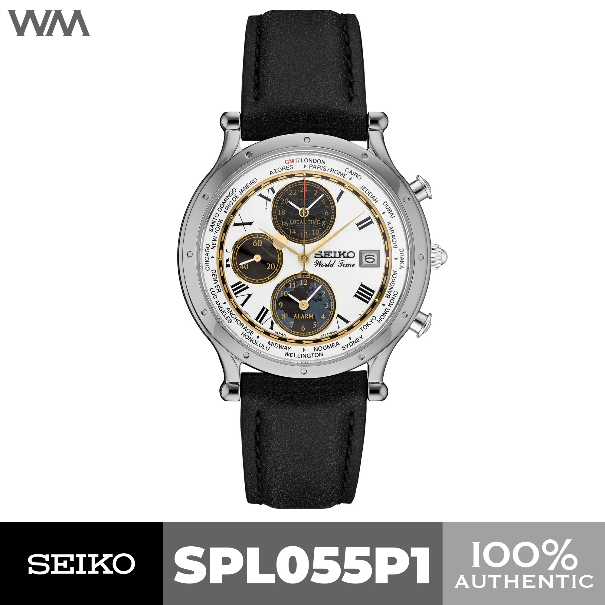 Limited Edition Seiko Age Of Discovery World Timer Seiko 30th