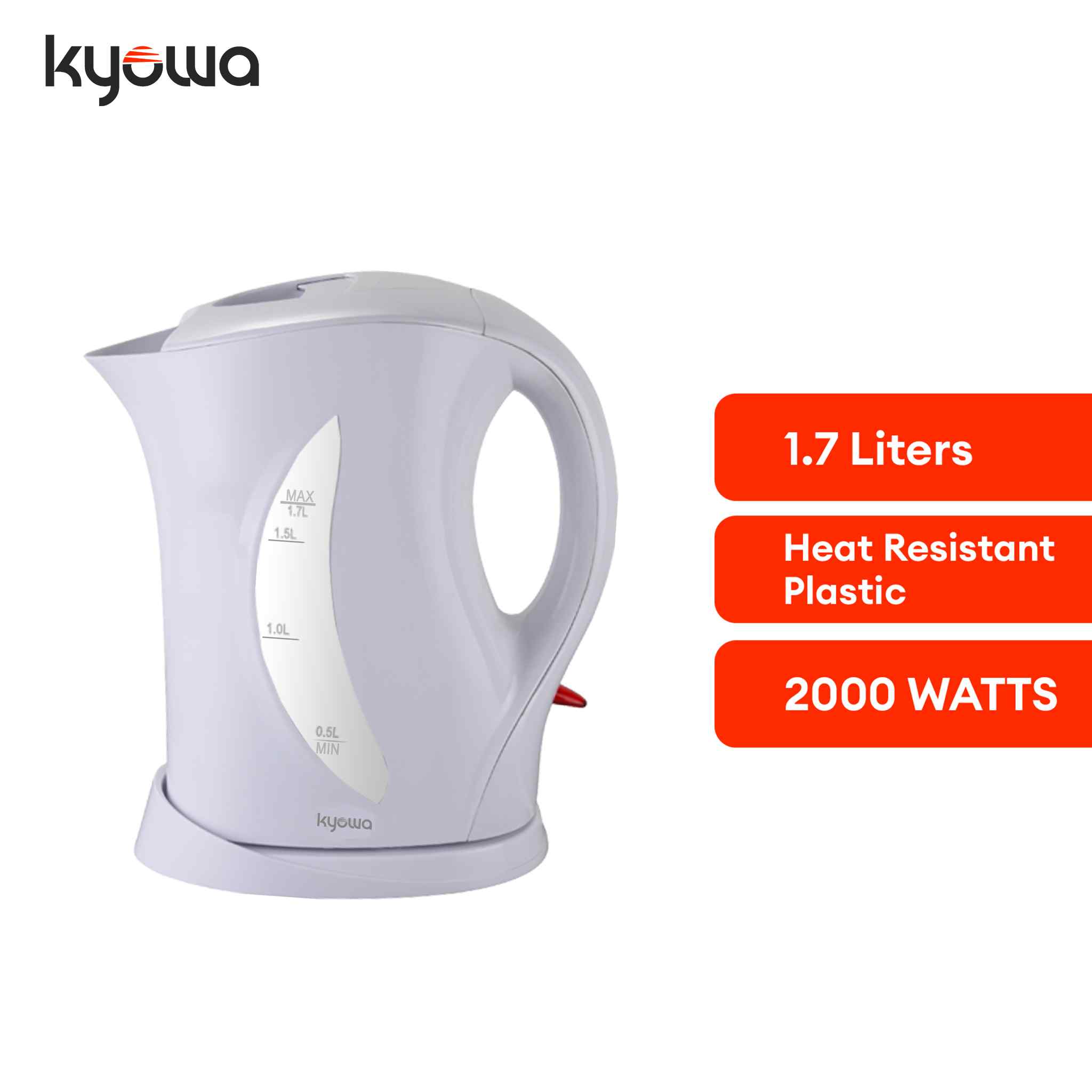 Kyowa Electric Kettle 1.7L KW1340 Lazada PH