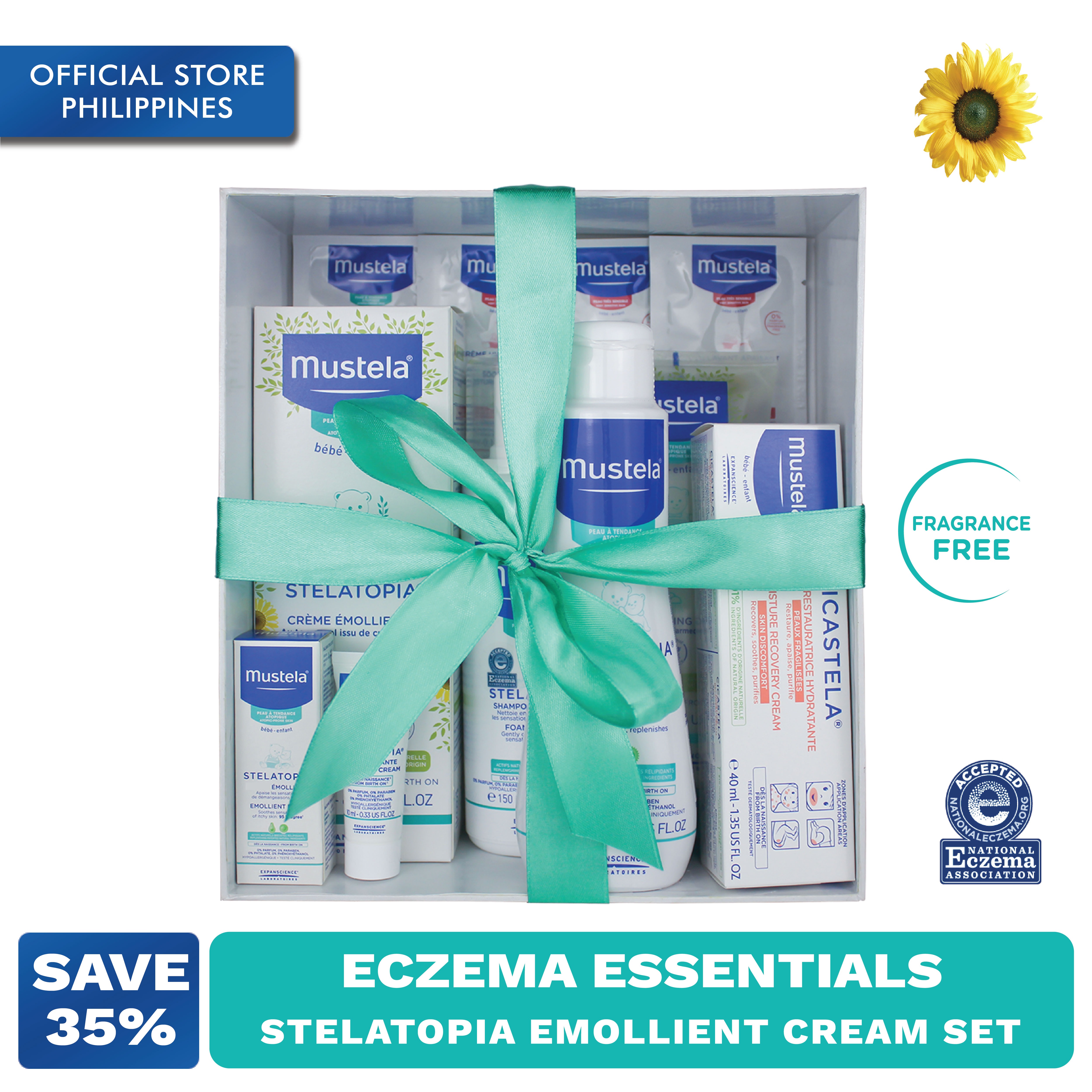 mustela eczema set